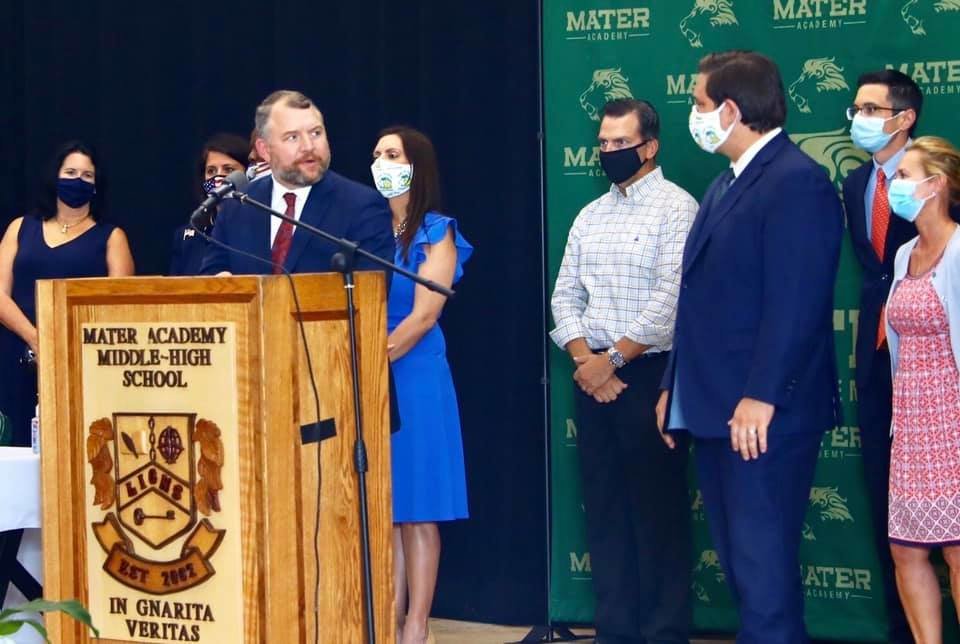 Sen. Bradley joins Gov. DeSantis at historic teacher pay increase